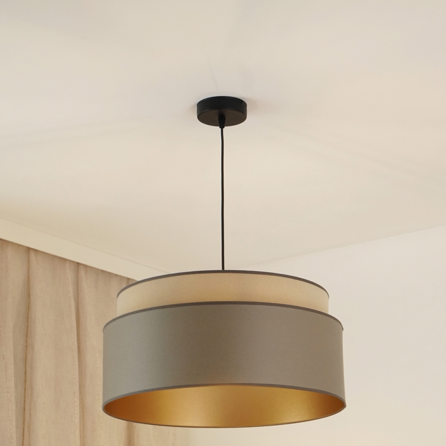 Brilagi - Luster na lanku OREGON VEGE 1xE27/15W/230V pr. 45 cm šedá
