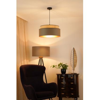 Brilagi - Luster na lanku OREGON VEGE 1xE27/15W/230V pr. 45 cm šedá