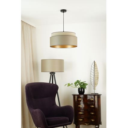 Brilagi - Luster na lanku OREGON VEGE 1xE27/15W/230V pr. 45 cm šedá