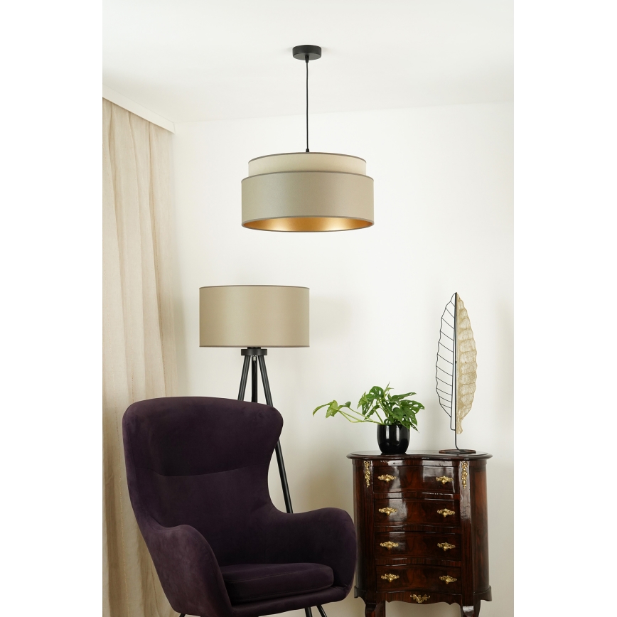 Brilagi - Luster na lanku OREGON VEGE 1xE27/15W/230V pr. 45 cm šedá