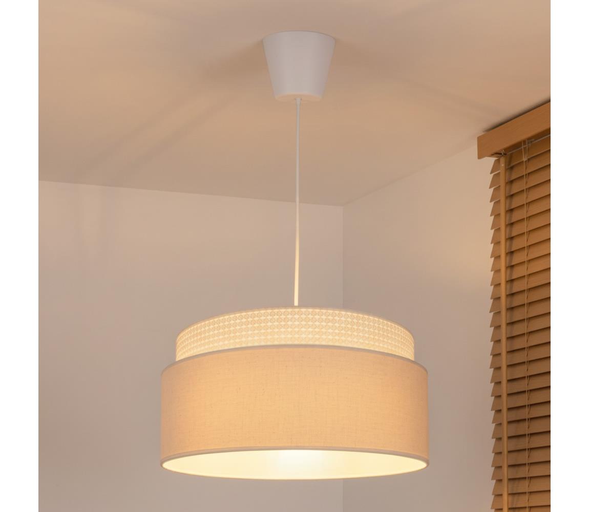 Brilagi - Luster na lanku PADOVA 1xE27/60W/230V pr. 40 cm krémový 8590828052517