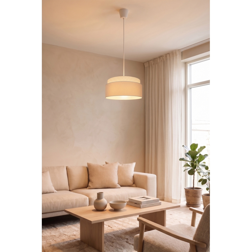 Brilagi - Luster na lanku PADOVA 1xE27/60W/230V pr. 40 cm krémový