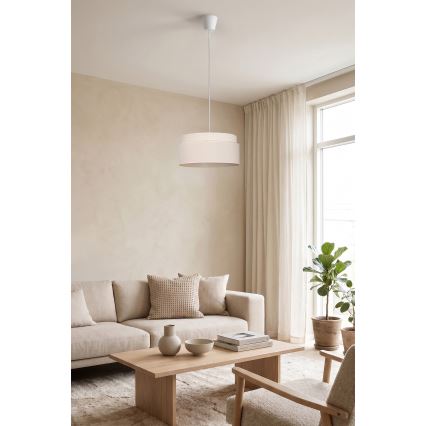 Brilagi - Luster na lanku PADOVA 1xE27/60W/230V pr. 40 cm krémový