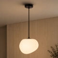 BRILAGI - Luster na lanku PEBBLES 1xE27/40W/230V pr. 20 cm čierna