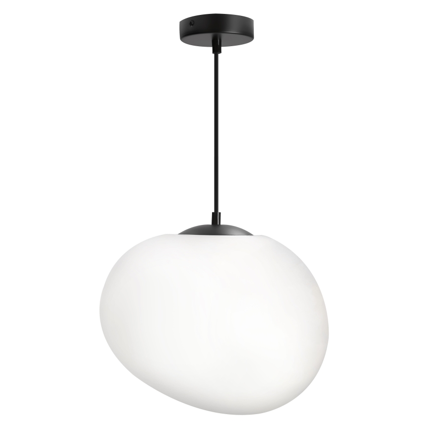 BRILAGI - Luster na lanku PEBBLES 1xE27/40W/230V pr. 25 cm čierna