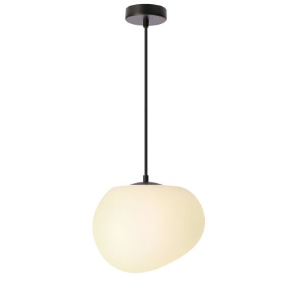 BRILAGI - Luster na lanku PEBBLES 1xE27/40W/230V pr. 25 cm čierna