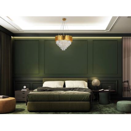 Brilagi - Luster na lanku PLAZA 9xE14/40W/230V