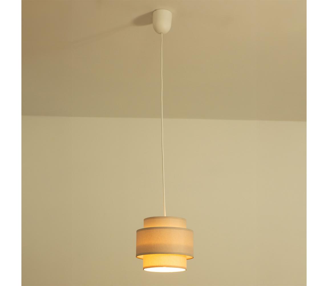 Brilagi - Luster na lanku RESNA 1xE27/60W/230V pr. 20 cm béžový H0366