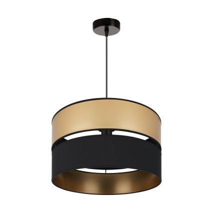 Brilagi - Luster na lanku ROYAL 1xE27/15W/230V pr. 40 cm čierna/zlatá