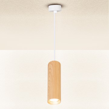 Brilagi - Luster na lanku SELE 1xGU10/30W/230V biela/hnedá