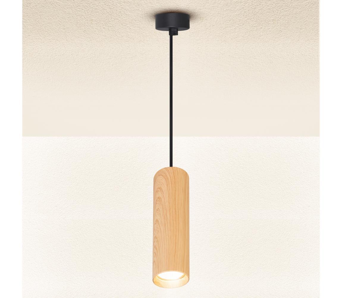 Brilagi Brilagi - Luster na lanku SELE 1xGU10/30W/230V čierna/hnedá