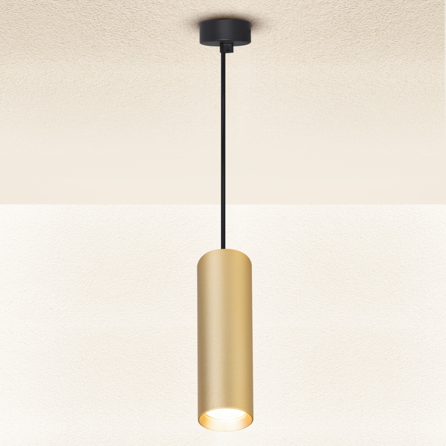 Brilagi - Luster na lanku SELE 1xGU10/30W/230V čierna/zlatá
