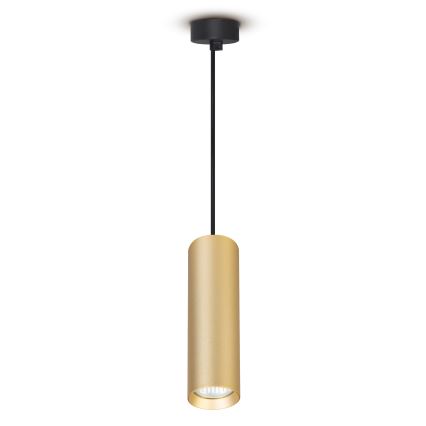 Brilagi - Luster na lanku SELE 1xGU10/30W/230V čierna/zlatá