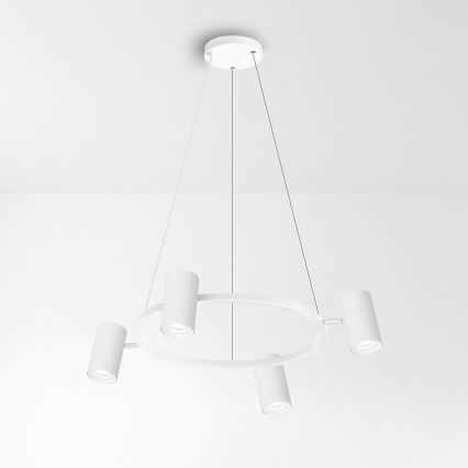 Brilagi - Luster na lanku SELE 4xGU10/30W/230V biely