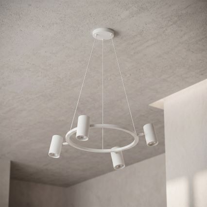 Brilagi - Luster na lanku SELE 4xGU10/30W/230V biely