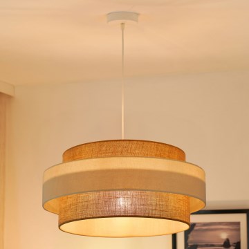 Brilagi - Luster na lanku SPACE LIGHT 1xE27/15W/230V pr. 50 cm béžová/krémová