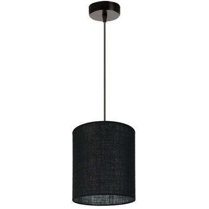 Brilagi - Luster na lanku TUBES 1xE27/15W/230V pr. 20 cm čierna