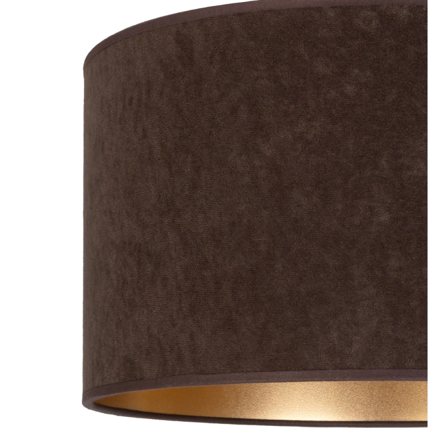 Brilagi - Luster na lanku VELVET 1xE27/60W/230V pr. 40 cm hnedá/zlatá