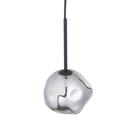 Brilagi - Luster na lanku VULCANO 1xG9/8W/230V čierna/dymová čierna