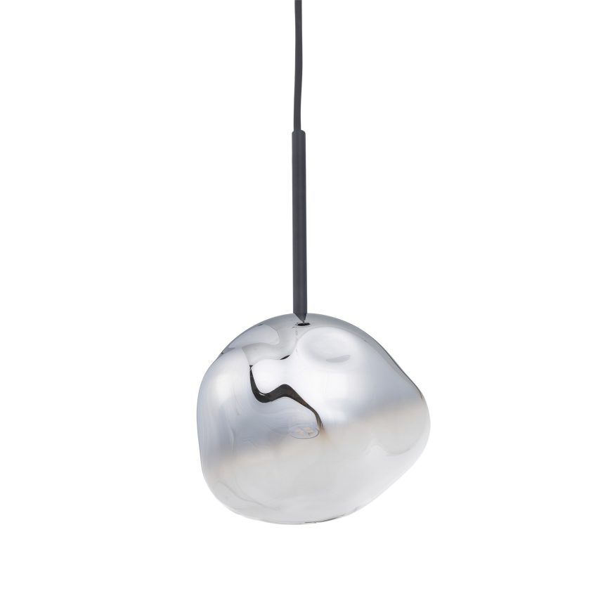 Brilagi - Luster na lanku VULCANO 1xG9/8W/230V čierna/dymová čierna