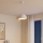 Brilagi - Luster na lanku WABI SABI 1xE27/40W/230V priemer 32 cm biela