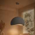 BRILAGI - Luster na lanku WABI SABI 1xE27/60W/230V pr. 40 cm sivá