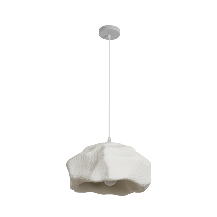 BRILAGI - Luster na lanku WABI SABI 1xE27/60W/230V priemer 42 cm biela