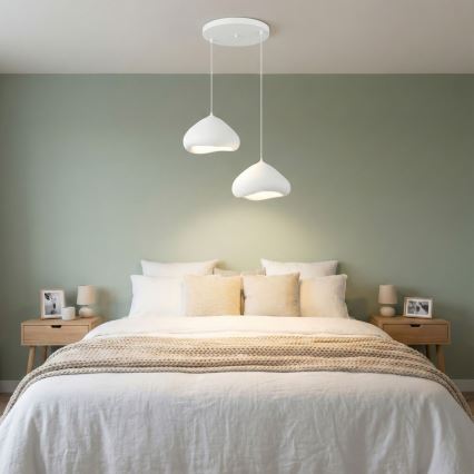 Brilagi - Luster na lanku WABI SABI 2xE27/40W/230V pr. 45 cm biela