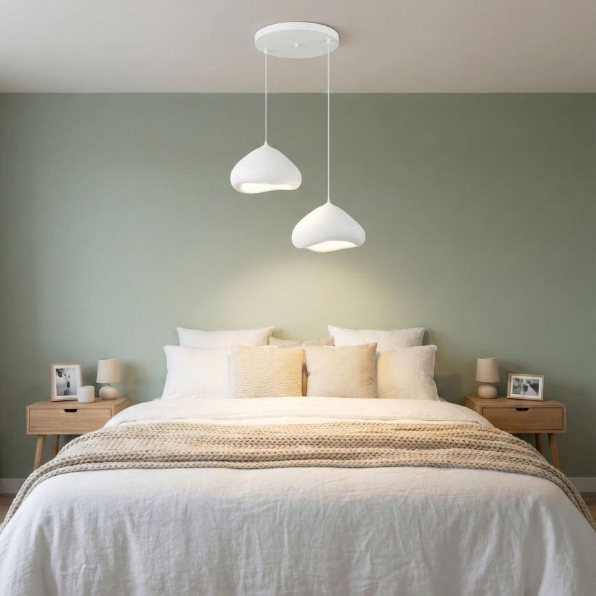 Brilagi - Luster na lanku WABI SABI 2xE27/40W/230V pr. 45 cm biela