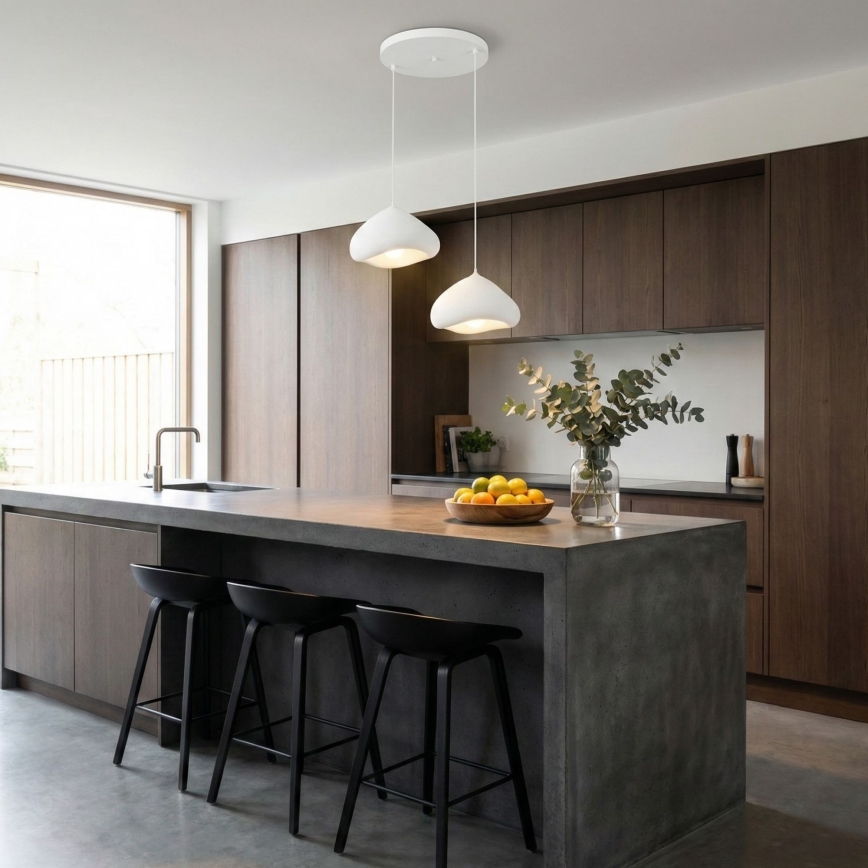 Brilagi - Luster na lanku WABI SABI 2xE27/40W/230V pr. 45 cm biela