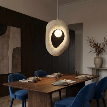 Brilagi - Luster na lanku ZOGA 1xE27/40W/230V krémový