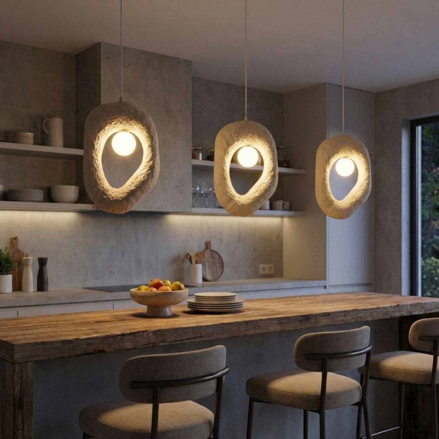 Brilagi - Luster na lanku ZOGA 1xE27/40W/230V krémový