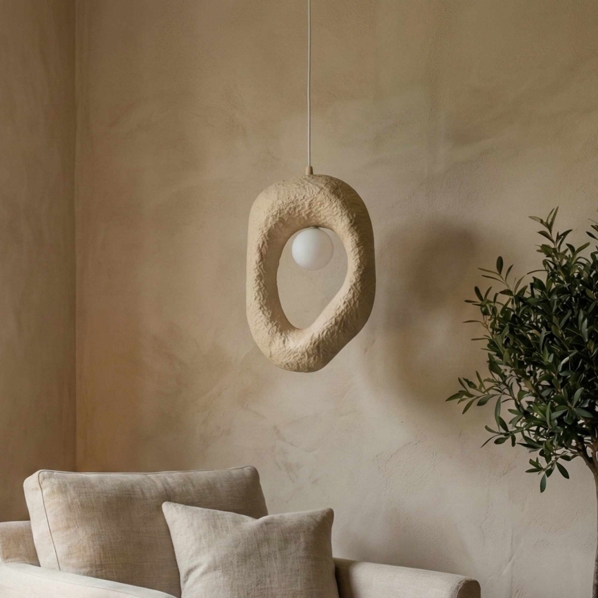 Brilagi - Luster na lanku ZOGA 1xE27/40W/230V krémový