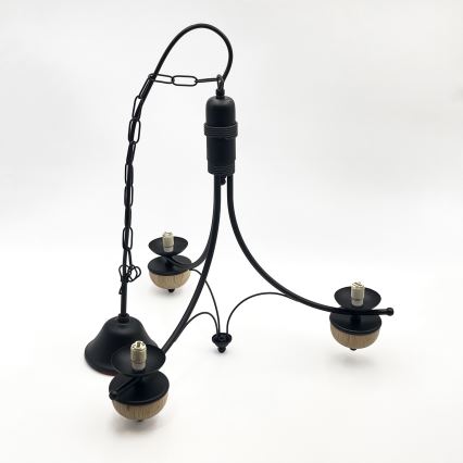 Brilagi - Luster na reťazi COTTAGE 3xG9/40W/230V buk/biela