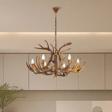 Brilagi - Luster na reťazi DEER 6xE14/10W/230V pr. 80 cm