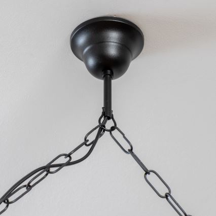 Brilagi - Luster na reťazi KOS 6xE27/60W/230V buk