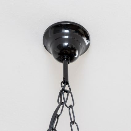 Brilagi - Luster na reťazi QUEEN 2xE14/40W/230V buk/orech