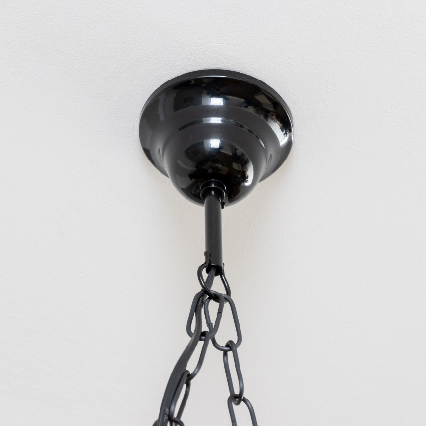 Brilagi - Luster na reťazi QUEEN 2xE14/40W/230V buk/orech