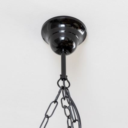 Brilagi - Luster na reťazi QUEEN 3xE14/40W/230V buk/orech