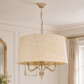 BRILAGI - Luster na reťazi SONIA 3xE27/15W/230V pr. 56 cm krémová/patina