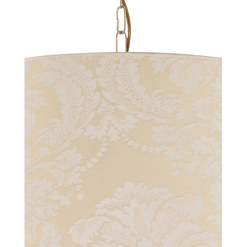 BRILAGI - Luster na reťazi SONIA 3xE27/15W/230V pr. 56 cm krémová/patina
