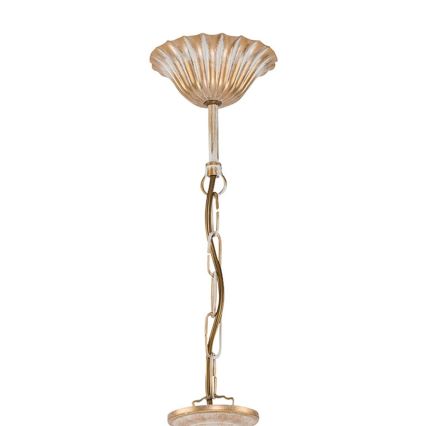 Brilagi - Luster na reťazi SONIA 3xE27/15W/230V, priemer 64 cm, krémová/patina