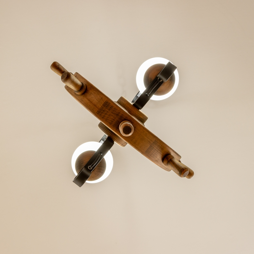 Brilagi - Luster na reťazi TIMONA 2xE14/40W/230V buk