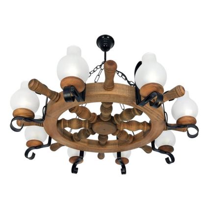 Brilagi - Luster na reťazi TIMONA 8xE14/40W/230V buk