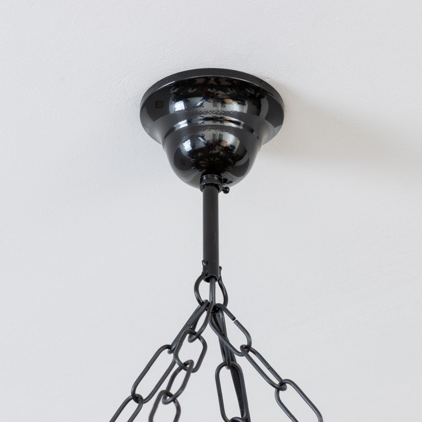 Brilagi - Luster na reťazi TIMONA 8xE14/40W/230V pr. 70 cm buk