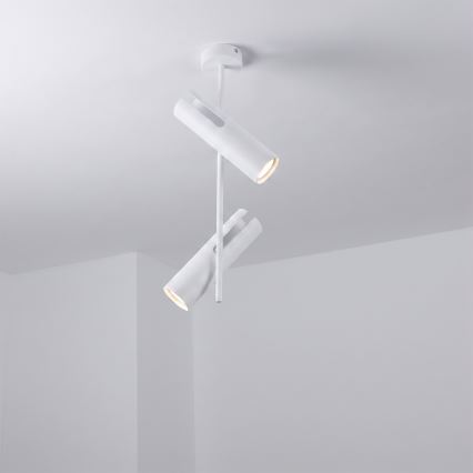 Brilagi - Luster na tyči BRANCH 2xGU10/30W/230V biela