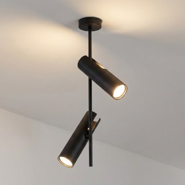 Brilagi - Luster na tyči BRANCH 2xGU10/30W/230V čierna