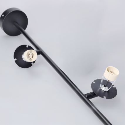 Brilagi - Luster na tyči BRANCH 2xGU10/30W/230V čierna