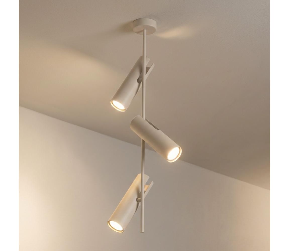 Brilagi - Luster na tyči BRANCH 3xGU10/30W/230V béžový WO-N10-06-BEI-OEM