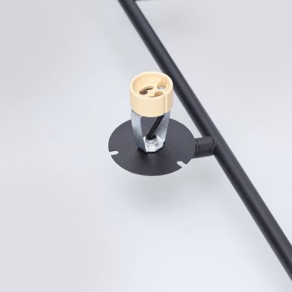 Brilagi - Luster na tyči BRANCH 3xGU10/30W/230V čierna